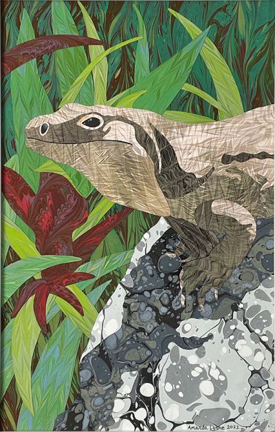lynnemarblediguana