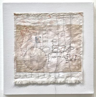 sklar_sm22-41_polar_bear_in_ancient_syria12x12