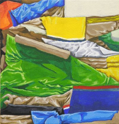beise_slope_gouache_on_canvas_2012_9in_x_8in